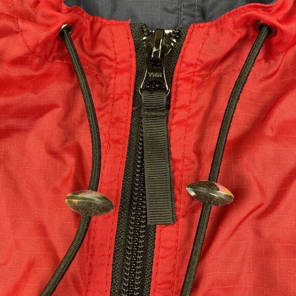 Helly Hansen Hooded 1/2 Zip Windbreaker Rain Jacket Men’s M Lightweight Vintage - Picture 11 of 13